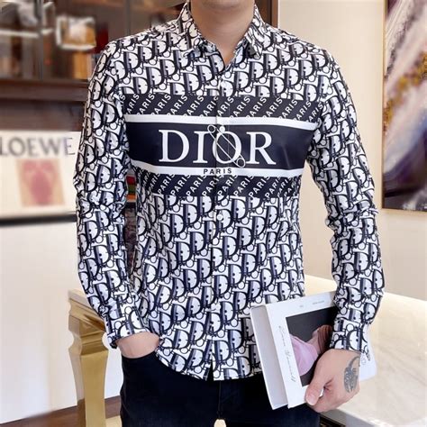 dior shirt weiß|christian dior shirts men.